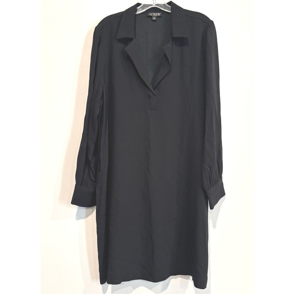 J.Crew Women Shift Dress XXL Minimalist Dark Academia Quiet Luxury Classic 21548